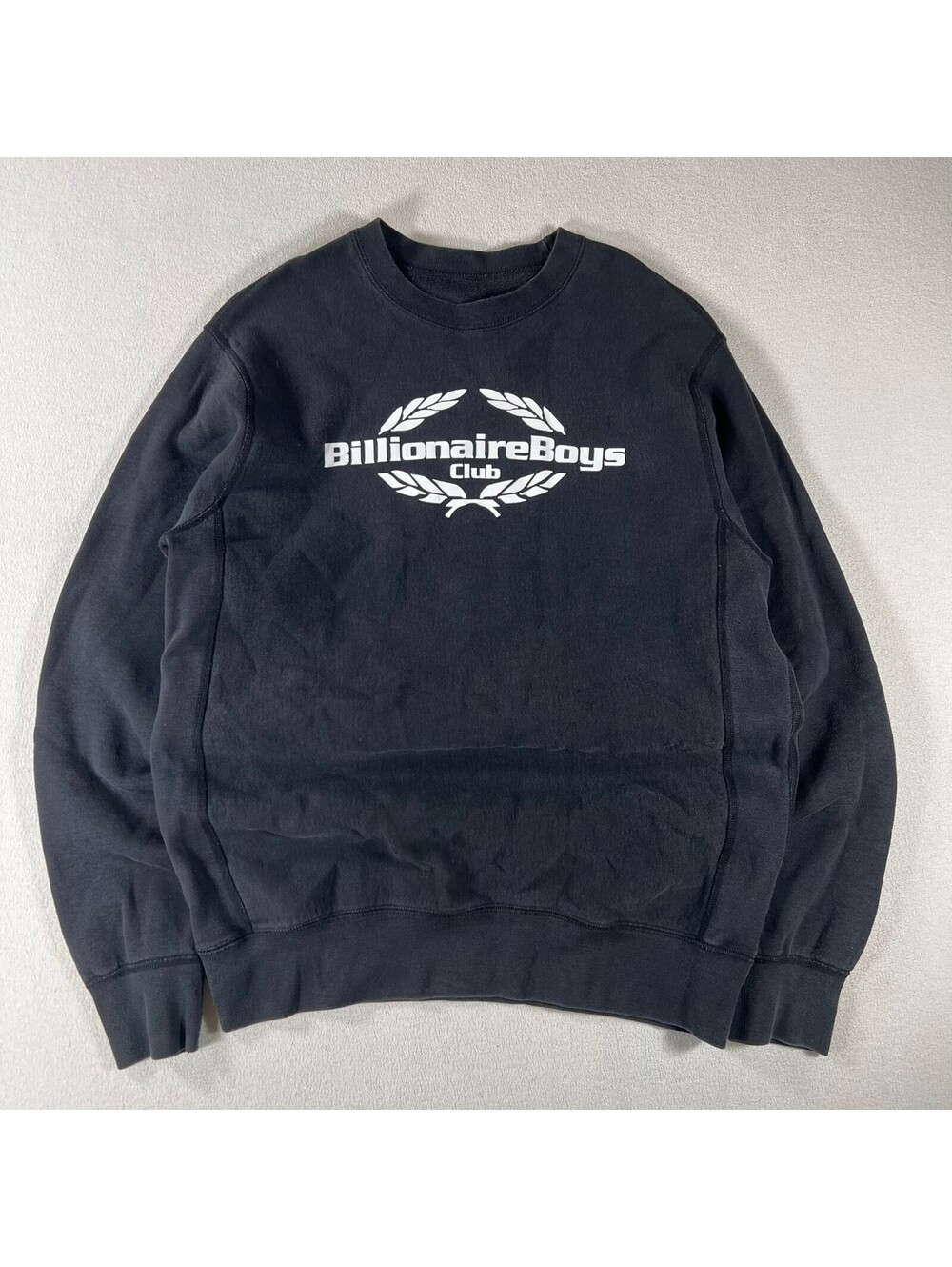 Billionaire Boys Club BBC Black Crewneck Sweatshirt Sz L